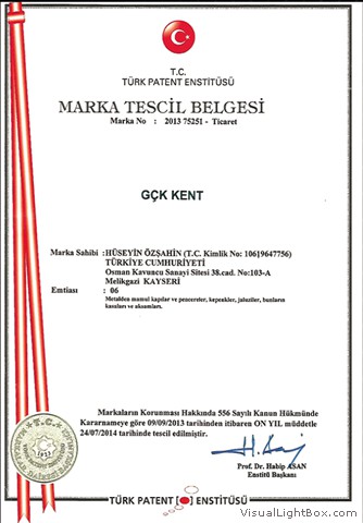 Marka Tescil Belgesi
